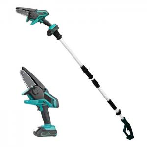 China 450w Mini Cordless 8 Inch Garden Electric Chainsaw Extendable Long Reach Tree Pruner wholesale