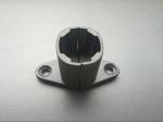 Aluminum Alloy Foot Cup Pipe Rack Fittings For Out Dia 28mm Pipe