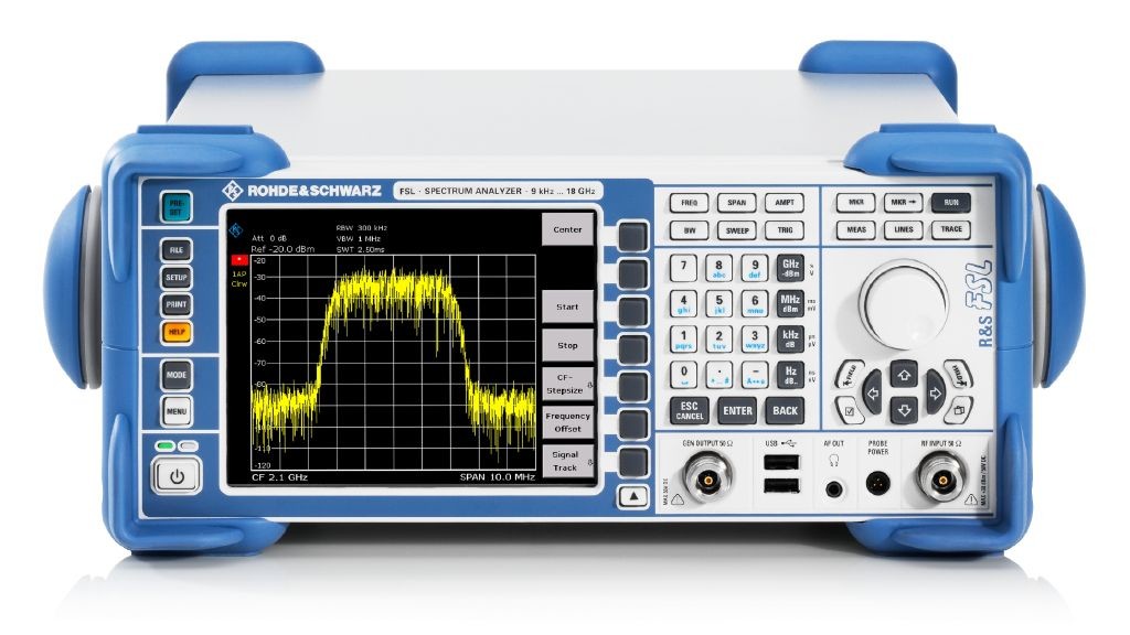 Rohde And Schwarz FSL18 Compact Spectrum Analyzer Lightweight 9 kHz to 18 GHz