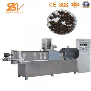 China Animal Floating Fish Feed Extruder Processing Machine 150-5000 kg/h Capacity on sale