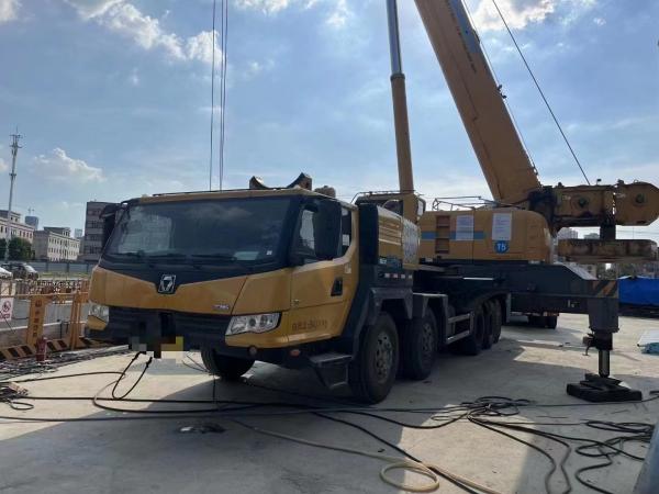 Folding 130ton Truck Crane Heavy Equipment Mobile Crane Maximum Lifting Weight