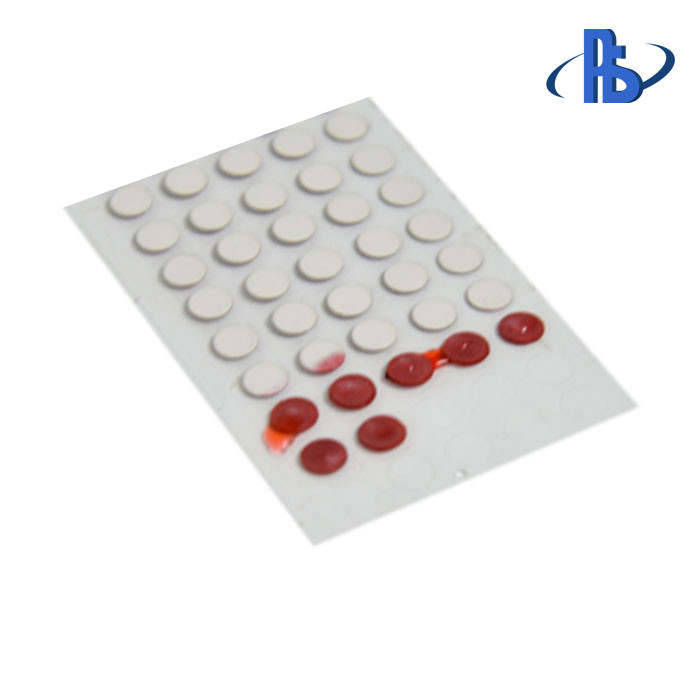 Irreversible Color Changing Water Sensitive Material Label For Electronic Products