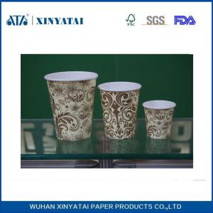 China Recyclable Insulated Compostable Paper Cups 12oz Disposable Takeaway Coffee Cups wholesale