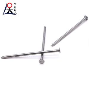 China Galvanized Or Stainless Steel Carton Steel Round Head Nails Concrete Nails And Screws For Building Construction wholesale