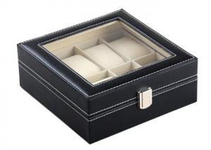 China Luxury Leather Watch Display Box , Durable Luxury Watch Cases For Men wholesale