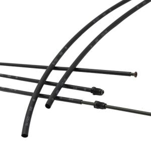 China 6mm 2X Black Dual Wall Adhesive Heat Shrink Tubing For Automotive Oil Pipe Protection wholesale