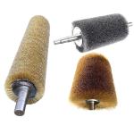 Industrial Coppered Steel Wire Brush Roller Polishing For Wood Floor Sanding