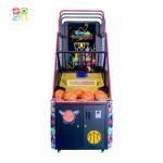 Customized Basketball Hoop Arcade Machine Foldable With 55 Inch Video
