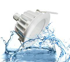 China led down light 5w waterproof PF 0.5 90-265v 400LM IP65 2 years warranty aluminum base bath room used wholesale