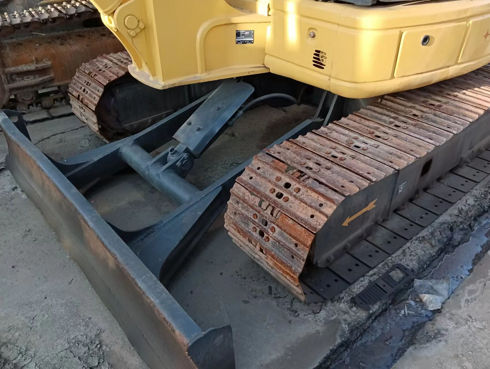 Pre Owned KOMATSU PC55MR Hydraulic Excavator 5ton 5500 KG 28.5KW 3200 Hours