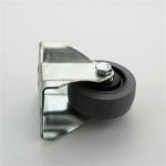 TPR 125KG Thermoplastic Rubber Wheels ESD Rubber Casters For Kitchen Chairs