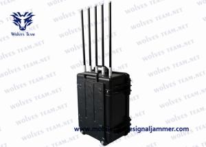China 600 Watt Waterproof Outdoor Portable VIP Protection RF GPS WIFI Signal UAV Drone Jammer wholesale