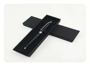 China Plastic Core Material Cardboard Pen Boxes Velvet Lining with Windows wholesale