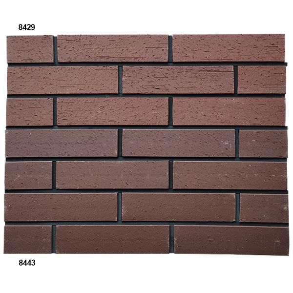 Decorative Building Material Facing Brick Clay Splitting Bricks Clinker Tiles for House Facades
