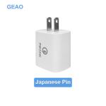 White 2.22A 9V 20W Fast Charger GaN With Over Current Safety Protection