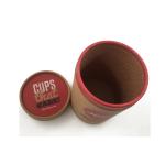 Child Proof Airtight Tubular Kraft Food Paper Tube Can Packaging Box For Honey
