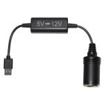 Standard Black 5V To 9V 12V Step Up Cable 2464 24AWG/2C For Camera