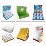 Cardboard Display Rack Potato Chip Advertising Recycled Paper Material