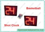 Electronic 24s Shot Clock For Basketball Stadium Sports with Red Color 480*380