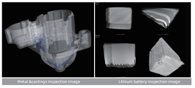 3D CNC program control porosity analysis CT X-Ray machine Unicomp UNCT2600 for aluminum alloy castings