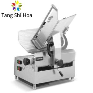 China 550W Meat Cutter Machine Table Top Automatic Frozen Meat Slicer Cutting Machine wholesale