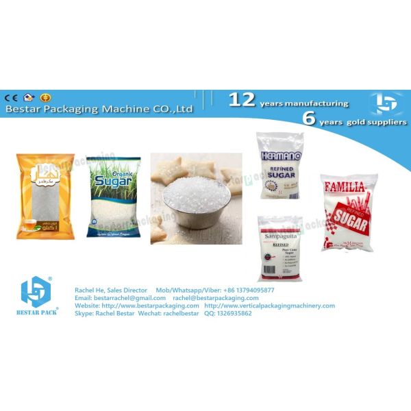 Bestar automatic packing machine for PE bag gusset bag granule products packaging BSTV-450AZ