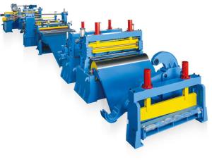 China 1250mm Automatic Slitting Machine With 10T Hydraulic Decoiler wholesale