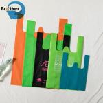 Retail Shopping Handle PP Vest Non Woven Nonwoven Die Cut T-Shirt Bag