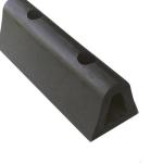 40-90 Shore A Hardness Marine Rubber Dock Bumper H200xW100xL1000mm for D Shape