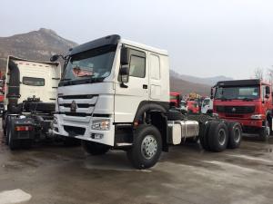 China ZF Power Steering Prime Mover Truck Euro II SINOTRUK HOWO7 10tires 6X4 TRACTOR TRUCK 336HP wholesale