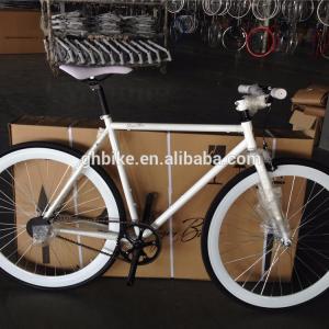 China Single Speed Bicycle 700c Fixie Bike with KMC Chain and Gross Weight 13kg wholesale