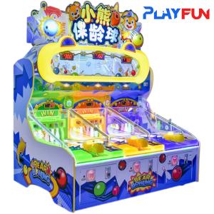 China Little bear bowling carnival redemption kids capsule ball game wholesale