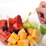 Bleached Grade A 3.5 Inch Fruit Skewer Sticks