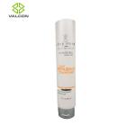 Big Size Sustainable Shampoo Packaging Grey Oriented Flip Cap Hot Stamping