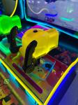 Amusement park redemption machine coin-operated 3-person laser ball shooting