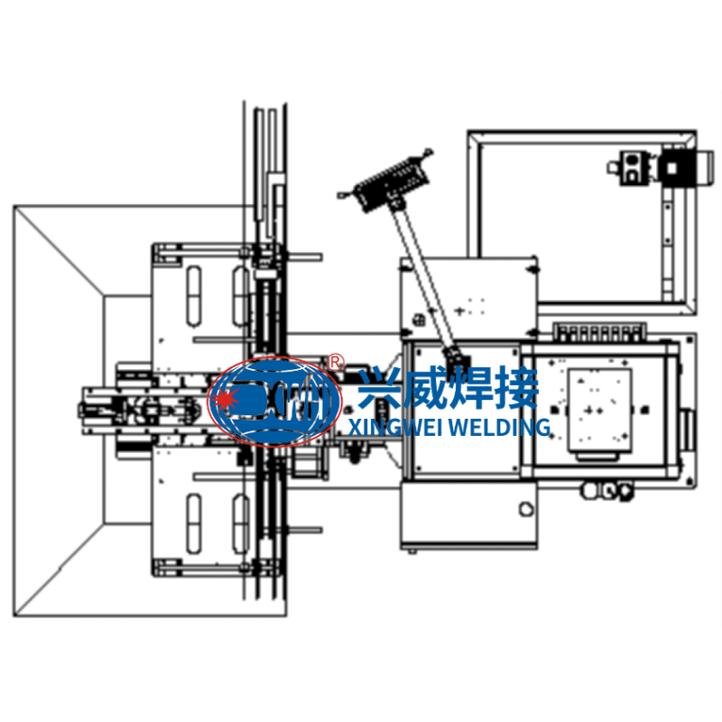 160KVA MFDC Automatic Seam Welding Machine for Shock Absorber Manufacturing