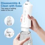 300ML Water Tank Cordless Water Flosser Portable Oral Irrigator Dental Teeth