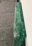 Building Safety Bulletproof Tempered Glass Laminated Rough Edges Polished