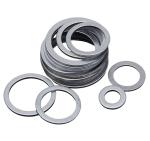 Steel Wedge Style Black Finish Aluminum Sealing Washer for M3M4M5M6M8M10M12M14M1