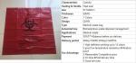 Colored Biodegradable Clinical Waste Bags Medical Biohazard Waste Bag,