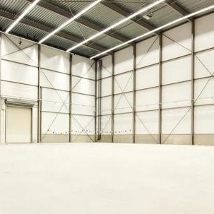 Large Span Prefab Steel Building Warehouse , Modern Commercial Metal Building Construction