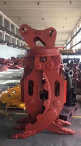 China CTHB Hydraulic Rock Grab For Excavators Q235B Digger Grapple wholesale