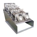 Sludge Dewatering Process Sewage Spiral Screw Press For Sewage Treatment Plant