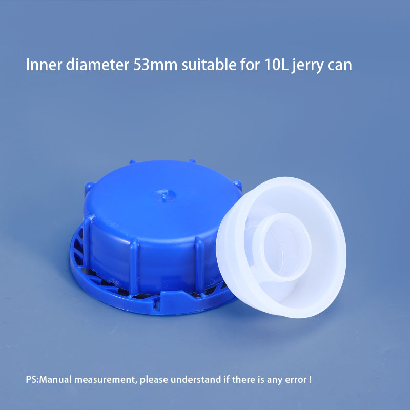 Professional IBC 60mm Plastic Lid Dust Cover With HDPE Gasket For 20-30L Jerry Can Made
