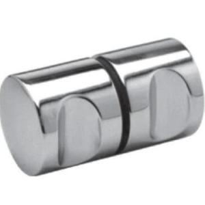 China Polish Finish Shower Door Handle Door Window Handles for Bathroom Glass Flush Door Knob wholesale