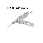 Lishi 2 In 1 Auto Lock Pick car unlock HYN7R HYN11 HY15 for Hyundai Korea