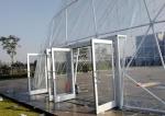 18M Waterproof Anti - UV Geodesic Dome Tent With Steel Pipes For Event Party
