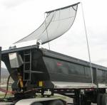 20x20 PVC Coated Fabric PVC Mesh Tarp Black Vinyl Mesh Tarp Dump Truck Tarp