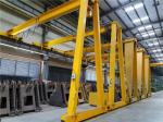 20T Electric Mobile Semi Gantry Crane With Single Leg For General Industry