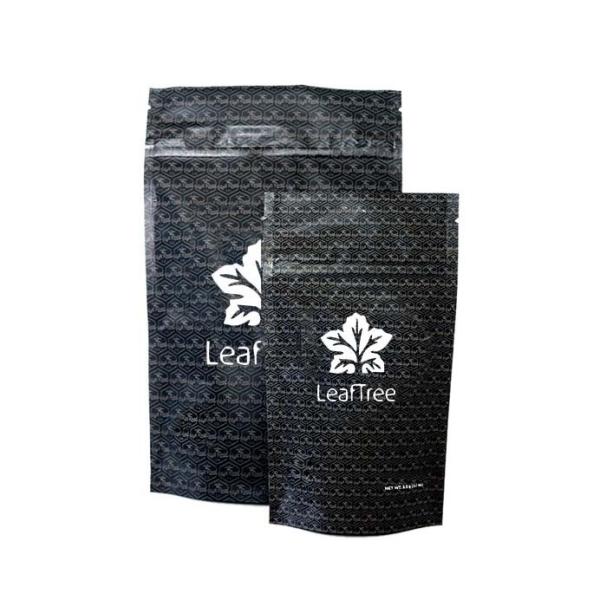 Childproof Zipper Top Mylar Weed Packaging Food Grade Plastic Material for Long